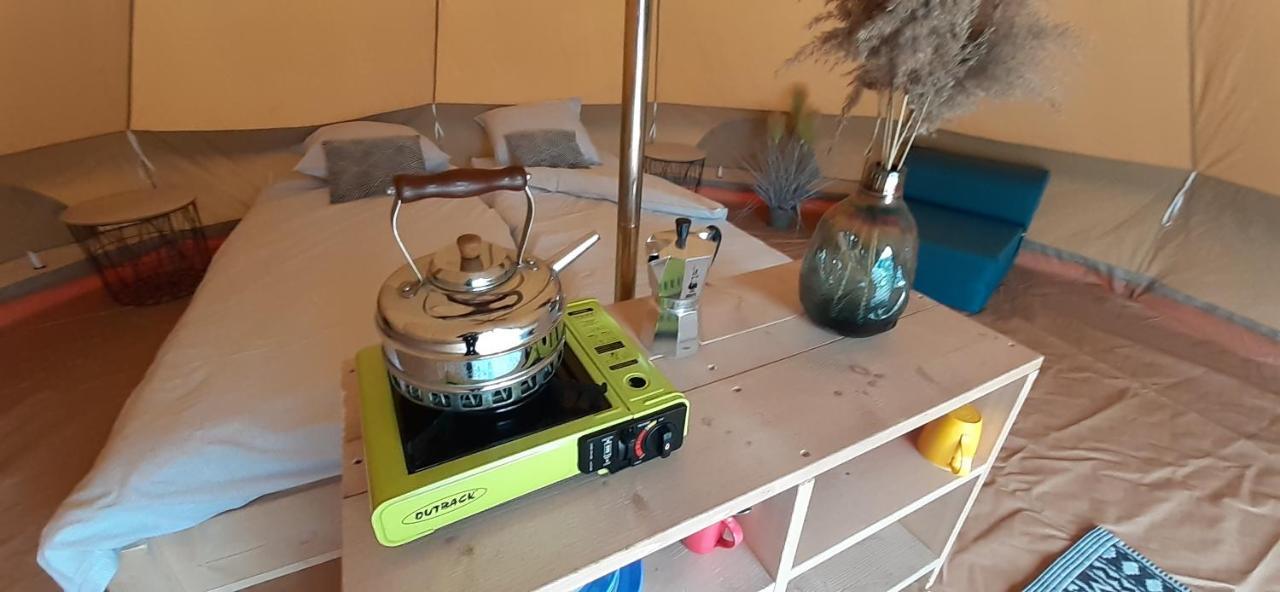 Tente Bell Au Camping Hautoreille Bannes  Екстер'єр фото